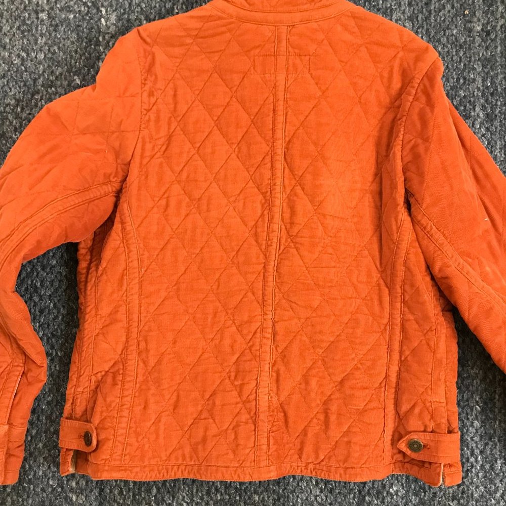 Vintage Eddie Bauer Quilted Jacket, Rust Colored, Size Medium - Picture 9 of 9